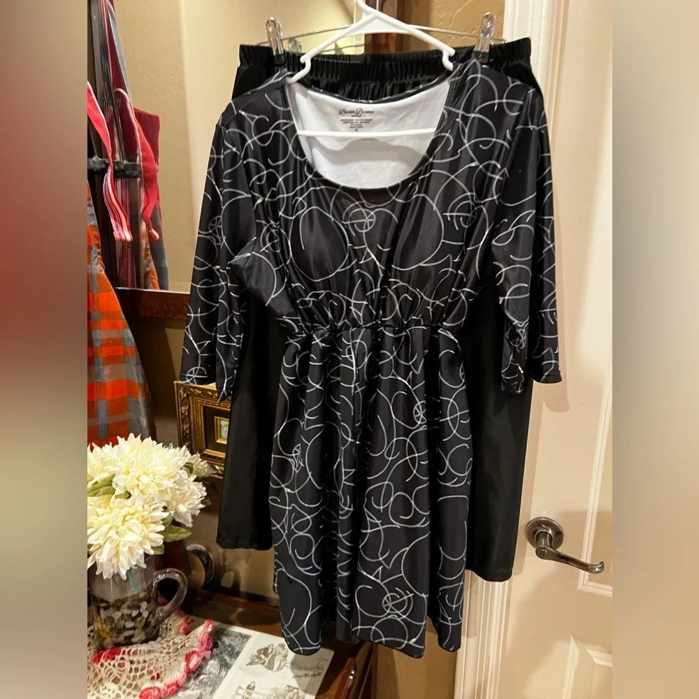 The Swim Dress is a full-coverage swimsuit XL (18/20)